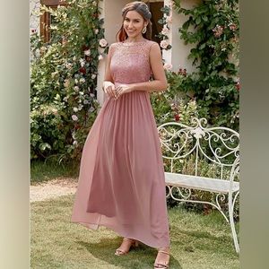 BeryLove Cocktail Dresses Prom Dress for Teens Wedding Guest Sleeveless